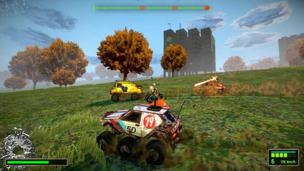 FUMES, fortement inspiré par Twisted Metal ou Interstate '76 !