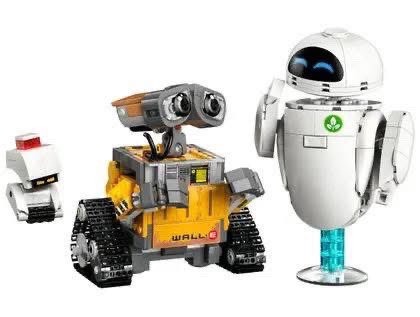 LEGO : Wall-E et EVE arrivent dans un set en duo tout mignon