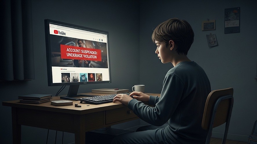 Youtube va utiliser l'IA pour savoir si l'utilisateur est majeur