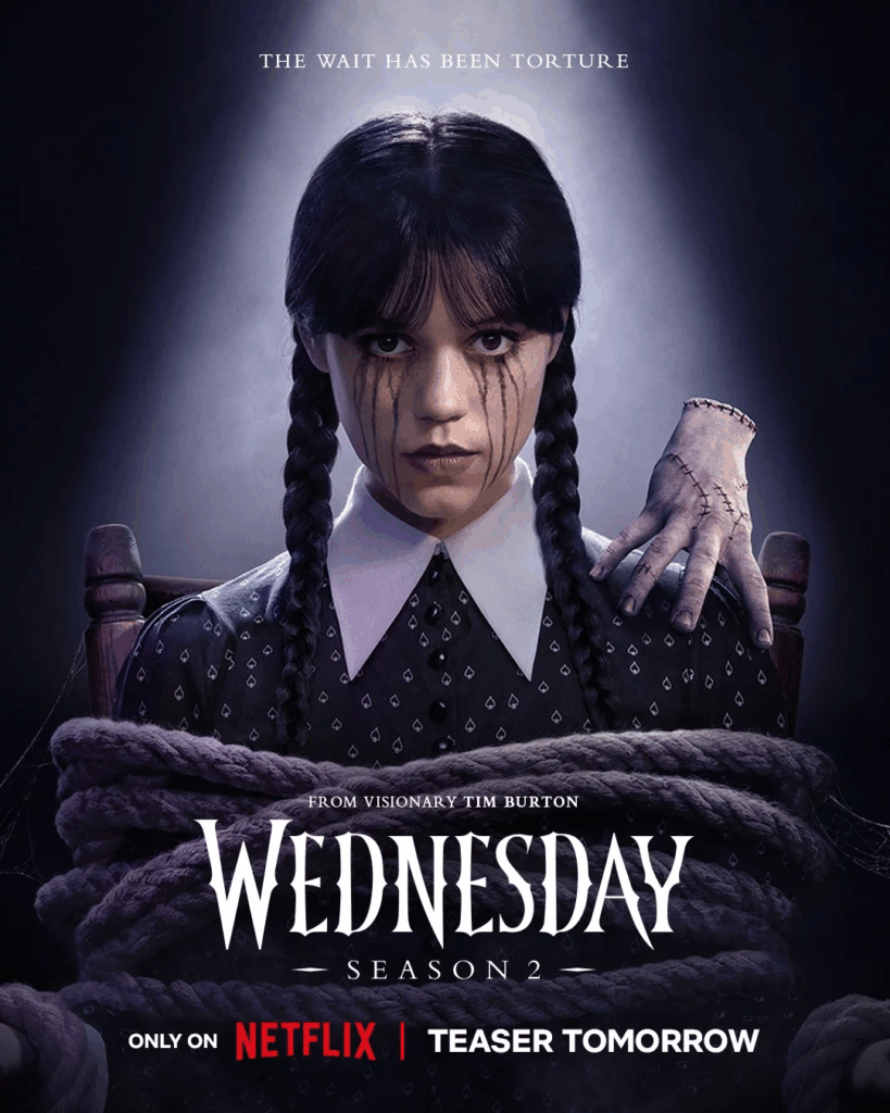 Wednesday : Enfin une bande-annonce pour la deuxième saison