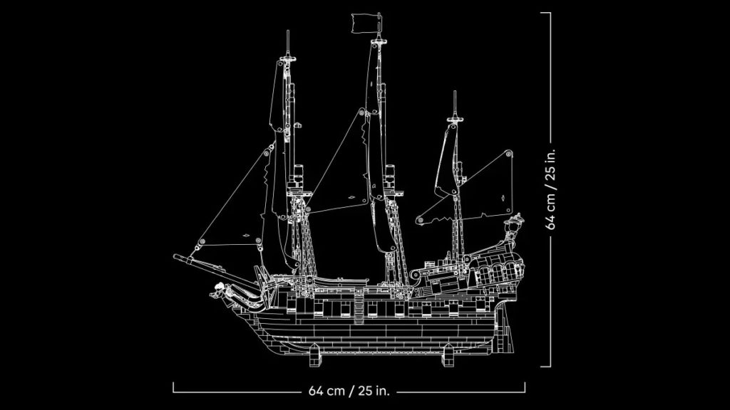 LEGO Pirates des Caraïbes : Le Black Pearl enfin officialisé !