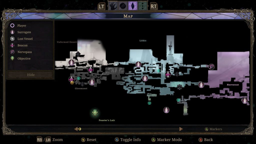 Tout bon Metroidvania possède une grande cartes, parsemés de secrets