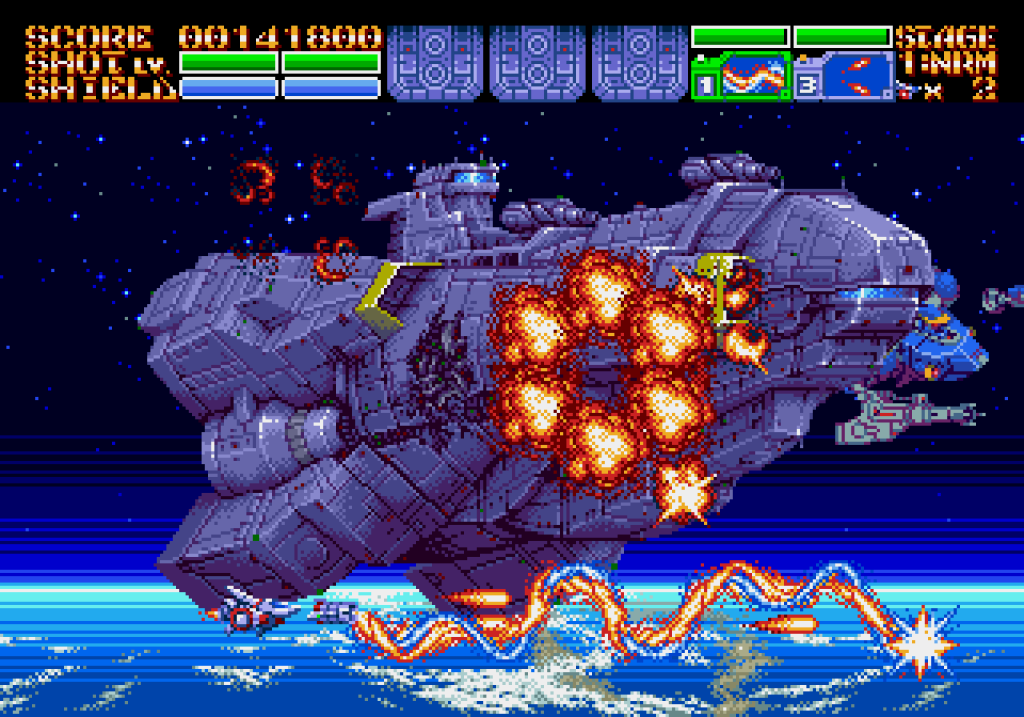 TEST - Earthion, du Shmup Mega Drive en 2025